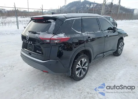 2021 Nissan Rogue Sv Intelligent Awd из США, поврежденный, VIN 5N1AT3BB3MC707346
